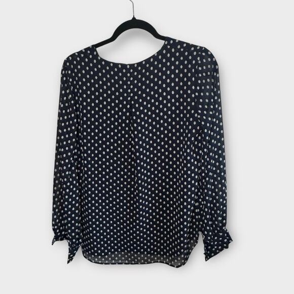 Banana Republic blouse with embroidered polka dots - Picture 6 of 7